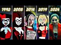 Harley quinn evolution in cartoons  movies 19922024  joker folie  deux
