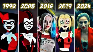 Harley Quinn Evolution in Cartoons &amp; Movies (1992-2024) - Joker: Folie à Deux