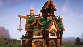 Minecraft: How To Build A Large Fantasy House | Tutorial