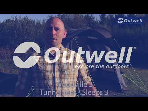 Outwell Woodville 3 Tent 2018 | Innovative Family Camping