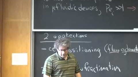 laminar flow patterning in microfluidic devices - examples