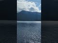 Rippling waters of Lake Crescent on a breezy afternoon. #lake #nature