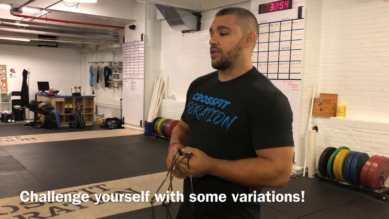 Introduction To The Double Unders Of CrossFit - YouTube