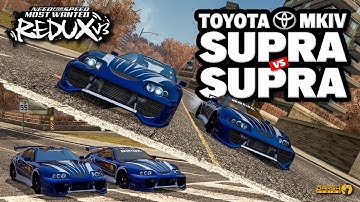 Toyota Supra 🆚 Supra | Blacklist 13 | NFS Most Wanted 2005 Redux V3 #gaming