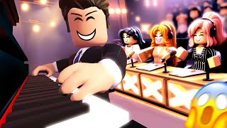 INSANE Piano Playing on ROBLOX GOT TALENT gets GOLDEN BUZZER! (Ft. Ty Can Sing)