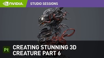 Creating Stunning 3D Creature w/ Zhelong Xu Part 6: Texturing Continued
