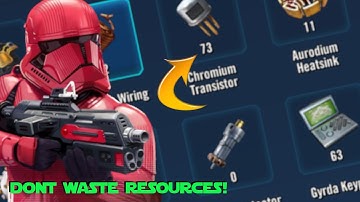 THE BEST GEAR TO SCRAP FOR RELICS!