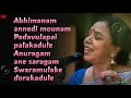 Nidhare kala ayinadi song lyrics in english  surya so krishnan