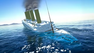 Britannic Hit a SEA MINE and SINKING | Ship Handling Simulator