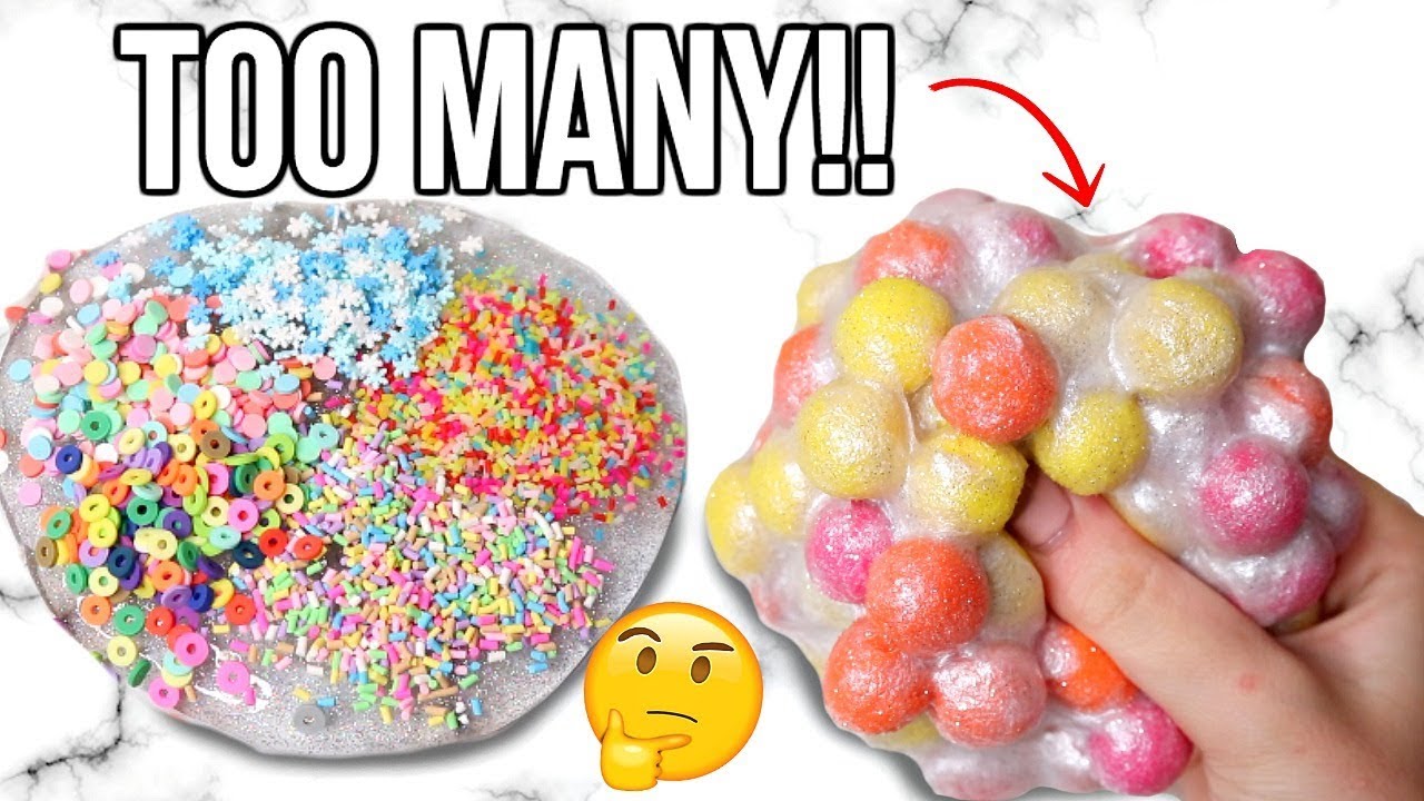 ADDING TOO MANY INGREDIENTS INTO SLIME! Adding Too Much of Everything
