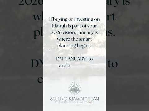 January Buyer Advantage on Kiawah Island