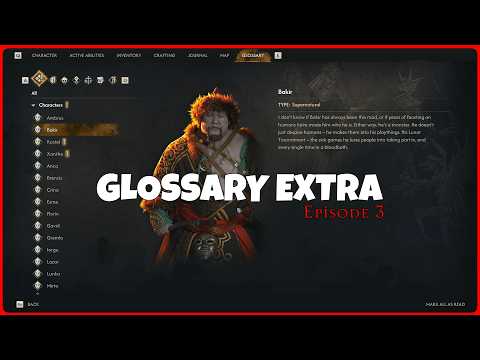 The Blood of Dawnwalker: Glossary Extras #3