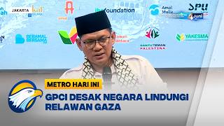GPCI Desak Pemerintah Lindungi Relawan Indonesia yang Ditangkap Israel - [Metro Hari Ini]