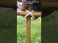 Joining Bamboo Sticks With Cross Zip Tie Technique