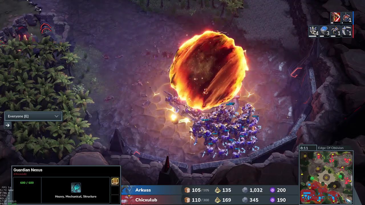 Arkuss (Inf) vs chicxulub (Cel) - Stormgate - Ladder