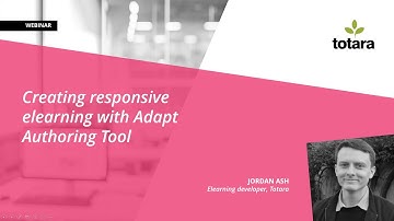 Creating responsive elearning with Adapt Authoring Tool