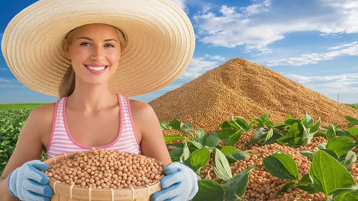 How American Farmers Are Grown and Processed MILLION Tons Of Soybean