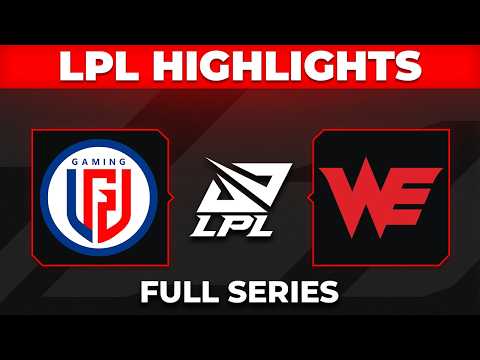 LGD vs WE Highlights ALL GAMES | LPL 2026 Split 3 | LGD Gaming vs Team WE