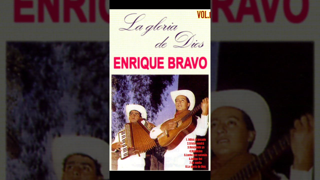 Enrique Bravo | Álbum La Gloria De Dios 📀Vol.1 📼Cassette Completo 1986 🇨🇱