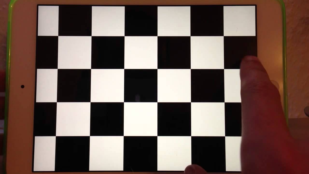 iPad mini Retina Display Problem Ghosting "einbrennen" von Bildern