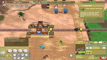Zoo Tycoon 2 - Campaign - African Adventure Tutorial - Jeep Vehicles