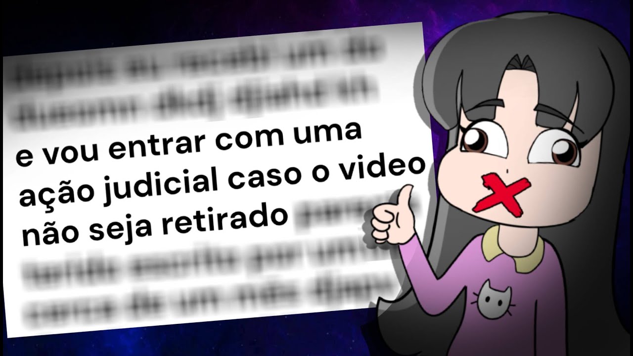 RECEBI UMA AMEAÇ4 DE PROCESSO