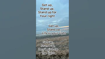Get up, Stand up/#bobmarley #motivation #shorts #status #viral#music #aretha #tiktok