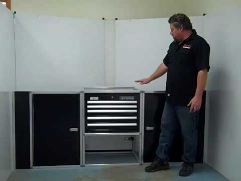 Tool Box V Nose Trailer Cabinets Youtube