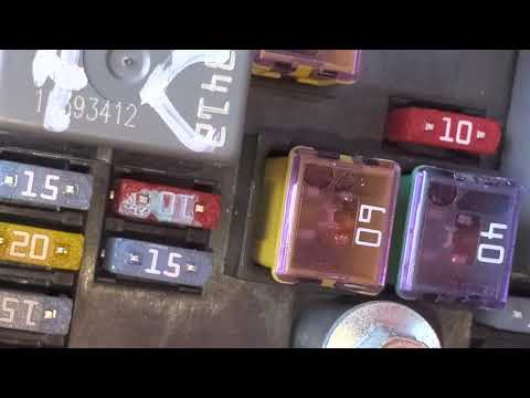 2008 Chevy Impala AC Relay, AC Fuses & Troubleshooting - YouTube