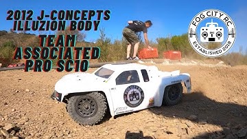 Team Associated Pro SC10 J-Concepts Illuzion 2012 Chevy Silverado Rip Session