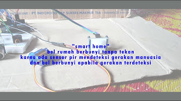 Project PIR+Buzzer+sensor Ultrasonik+Servo dengan Arduino