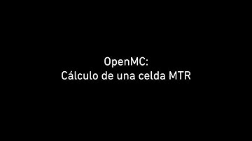 OpenMC: Ejemplo de combustible MTR