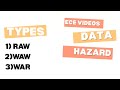 Data hazards in computer architecture