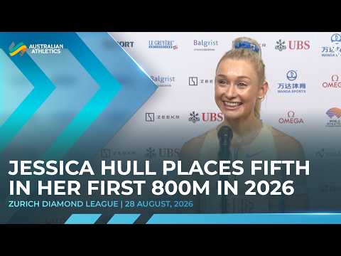 Jessica Hull places fifth in her opening 800m race of 2026 | 2026 Zurich Diamond League