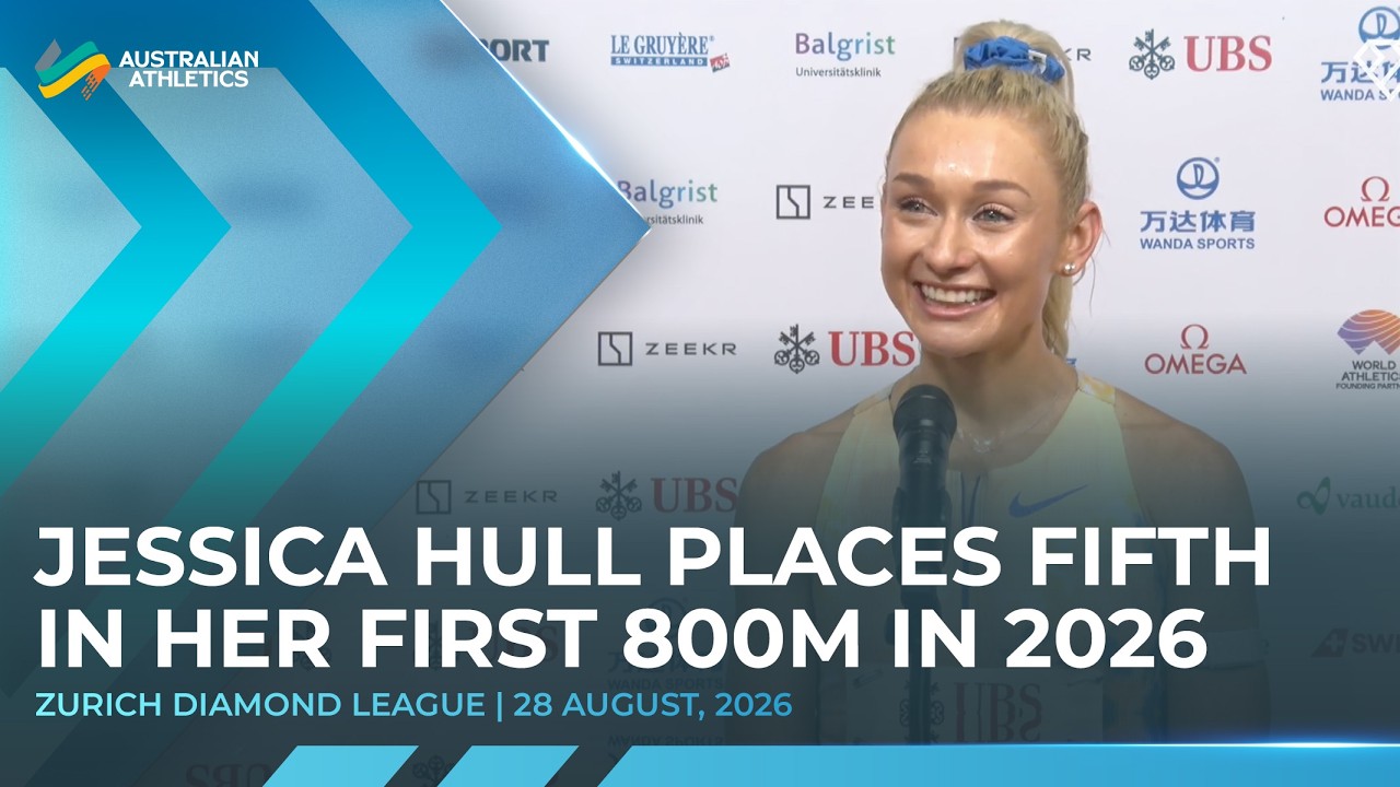 Jessica Hull places fifth in her opening 800m race of 2026 | 2026 Zurich Diamond League