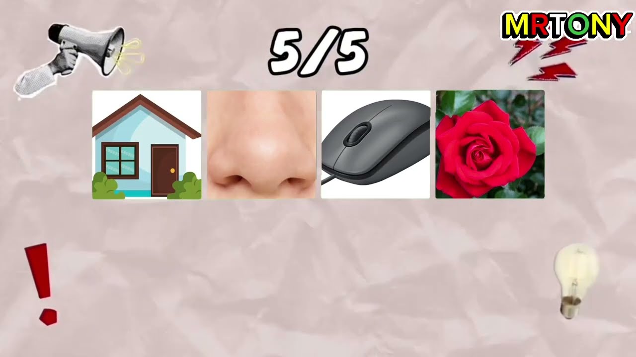 Say the Word on the Beat challenge with House - Mouse - Rose - Nose 