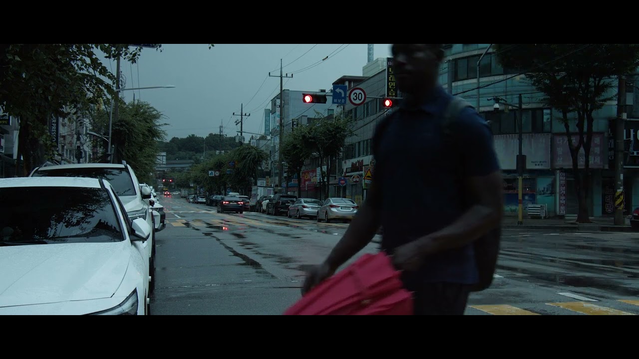 BMPC(Blackmagic Production Camera) 4K | 23.976fps | Rainy day! | 비가 쏟아지는 안산시 선부3동