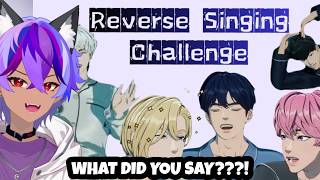 Reacting to PLAVE Reverse Singing Challenge!
