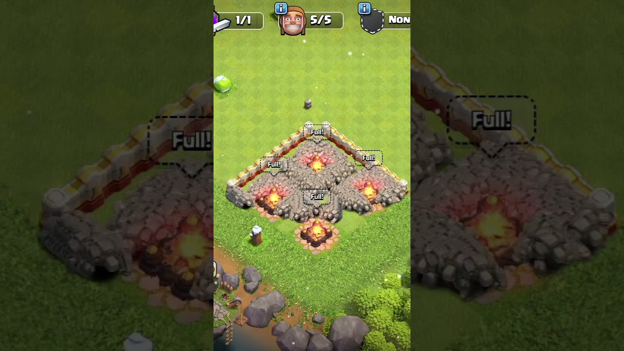 How Satisfying This Clash of clans game 