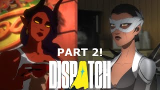 Malevola & Coupe Voice Actors Play Dispatch Dispatch Eps. 3-5 W Mayanna Berrin