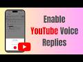 How To Reply To YouTube Comments With Voice Notes