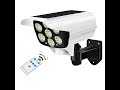 kh LED Bright Outdoor Solar Lights Motion Sensor Solar Lights 77 LEDs Spotlight #solarlight #solar