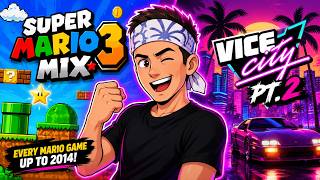 🍄 Super Mario 3 Mix LIVE! Every Mario Era in ONE Game + Vice City Part 2!