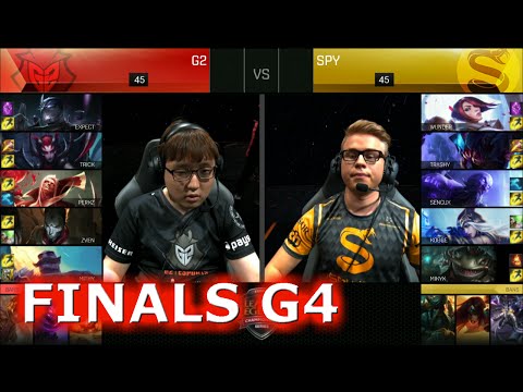 Splyce vs G2 eSports | Game 4 Grand Finals S6 EU LCS Summer 2016 PlayOffs | SPY vs G2 G4 Final