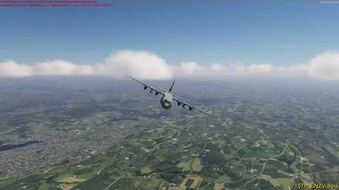 P3d v5 test flight med AS