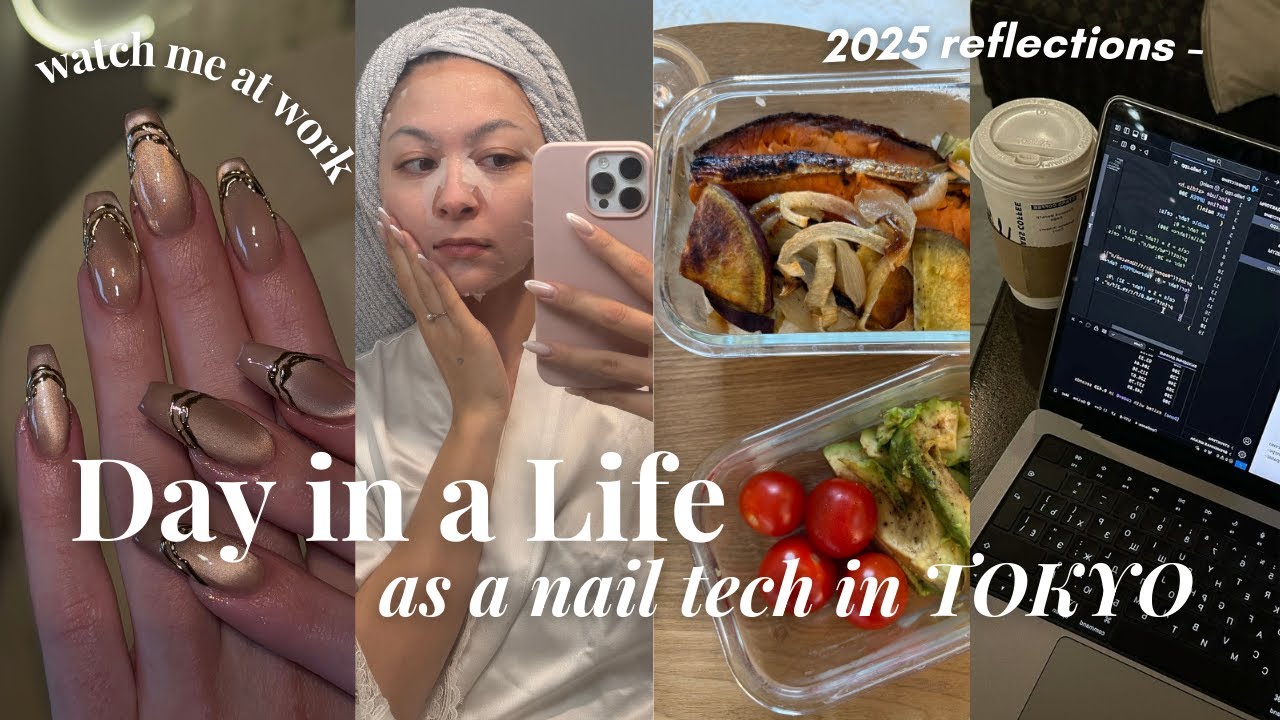 Проведите день со мной: владелица салона красоты, живущая в Токио ☁️ | Распорядок дня + размышлен...