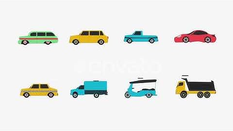 Flat Animated Icons Pack / Design concepts and backgrounds | Motion Graphics - Envato elements