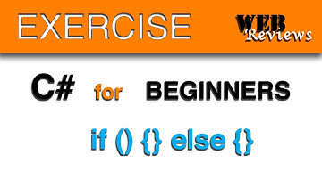 C# if else statement  - go through ranges - if condition -  learn C# - C# exercise for beginners