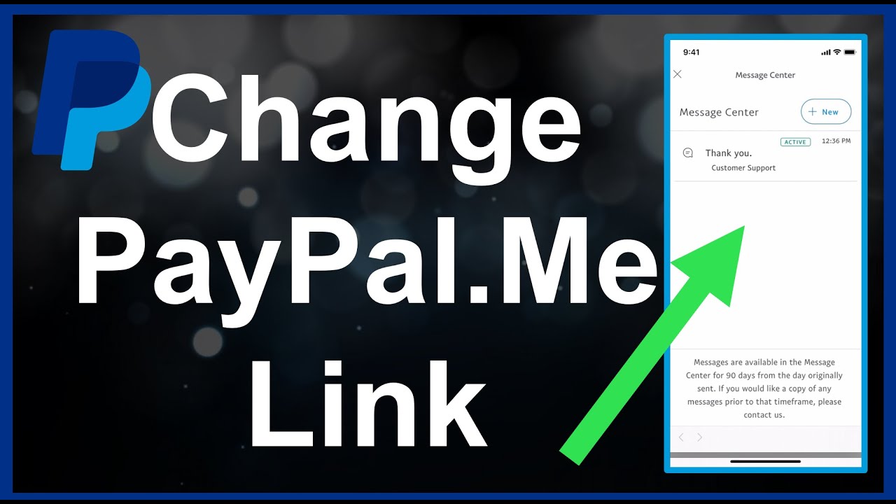 How To Change Your Paypal Me Link Name