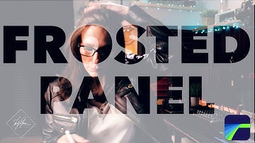 Frosted Panel Effect In LumaFusion Tutorial